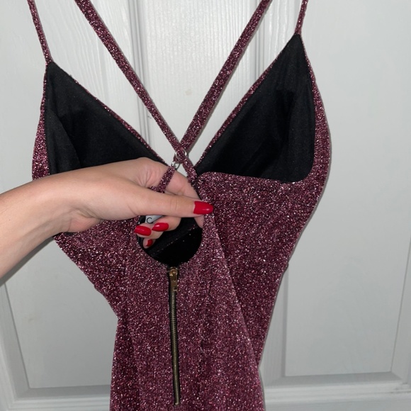Pink Glitter Dress - Picture 2 of 5